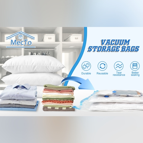 Vacuum Storage Bags 12 Pack Space Saver Vacuum Storage Bags - Picture 12 of 16